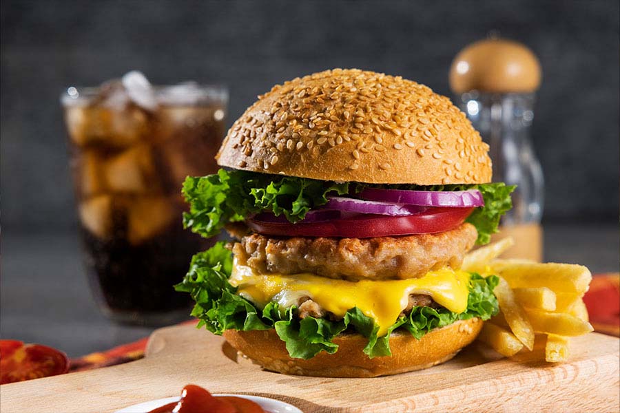 XL-Hamburger